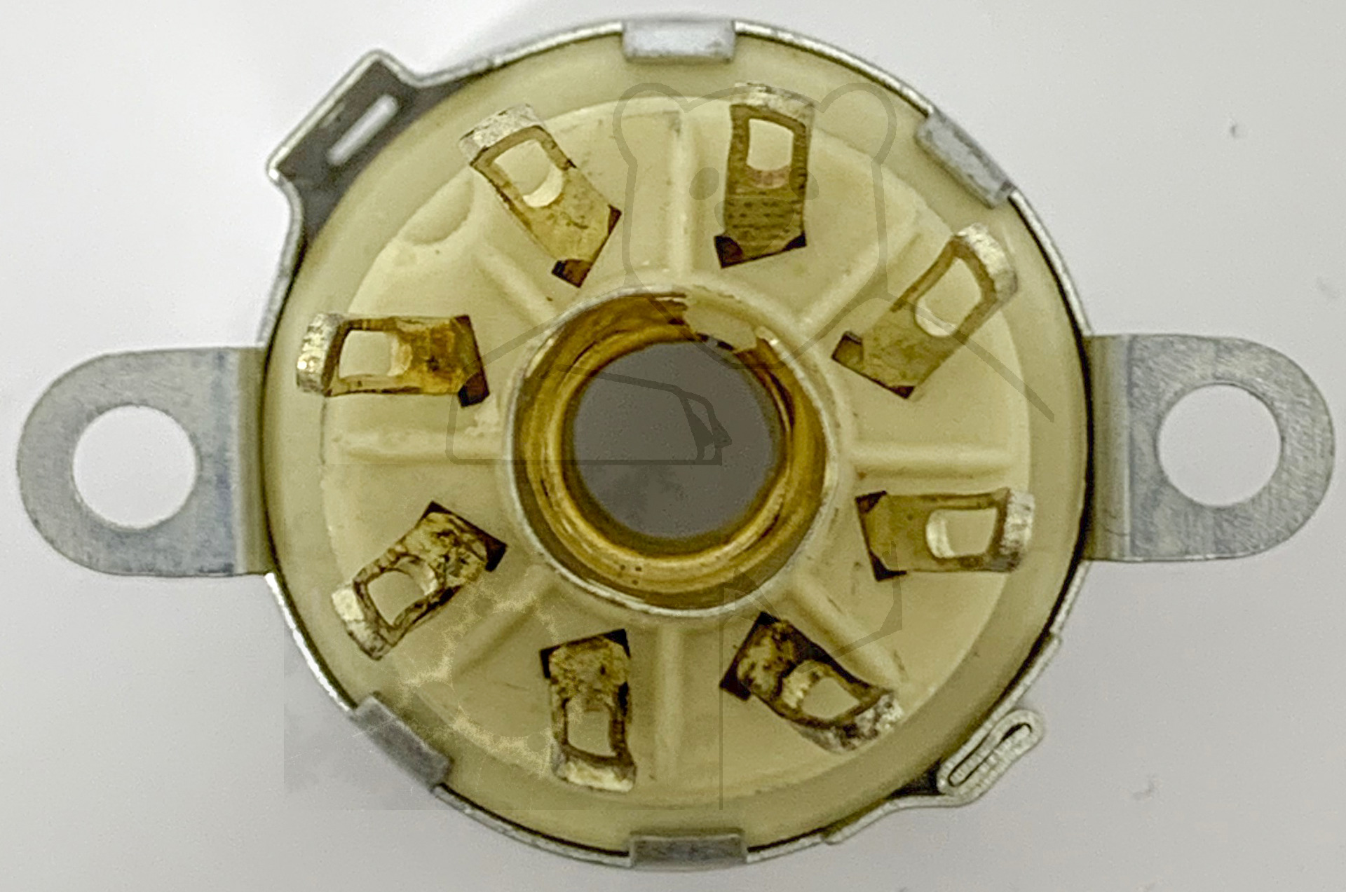 Fassung für Röhren mit: Rimlock, 8pol.